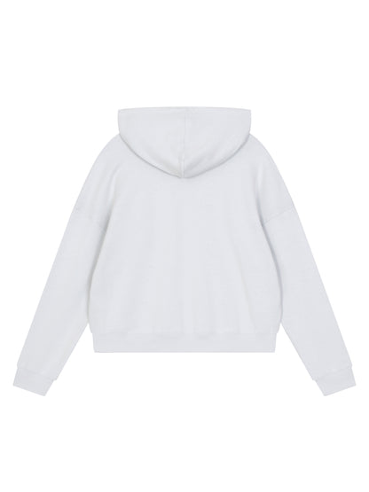Contrast Drawstring Hoodie