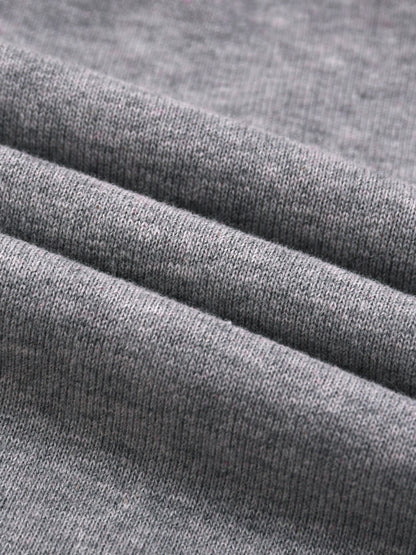 Contrast Drawstring Hoodie