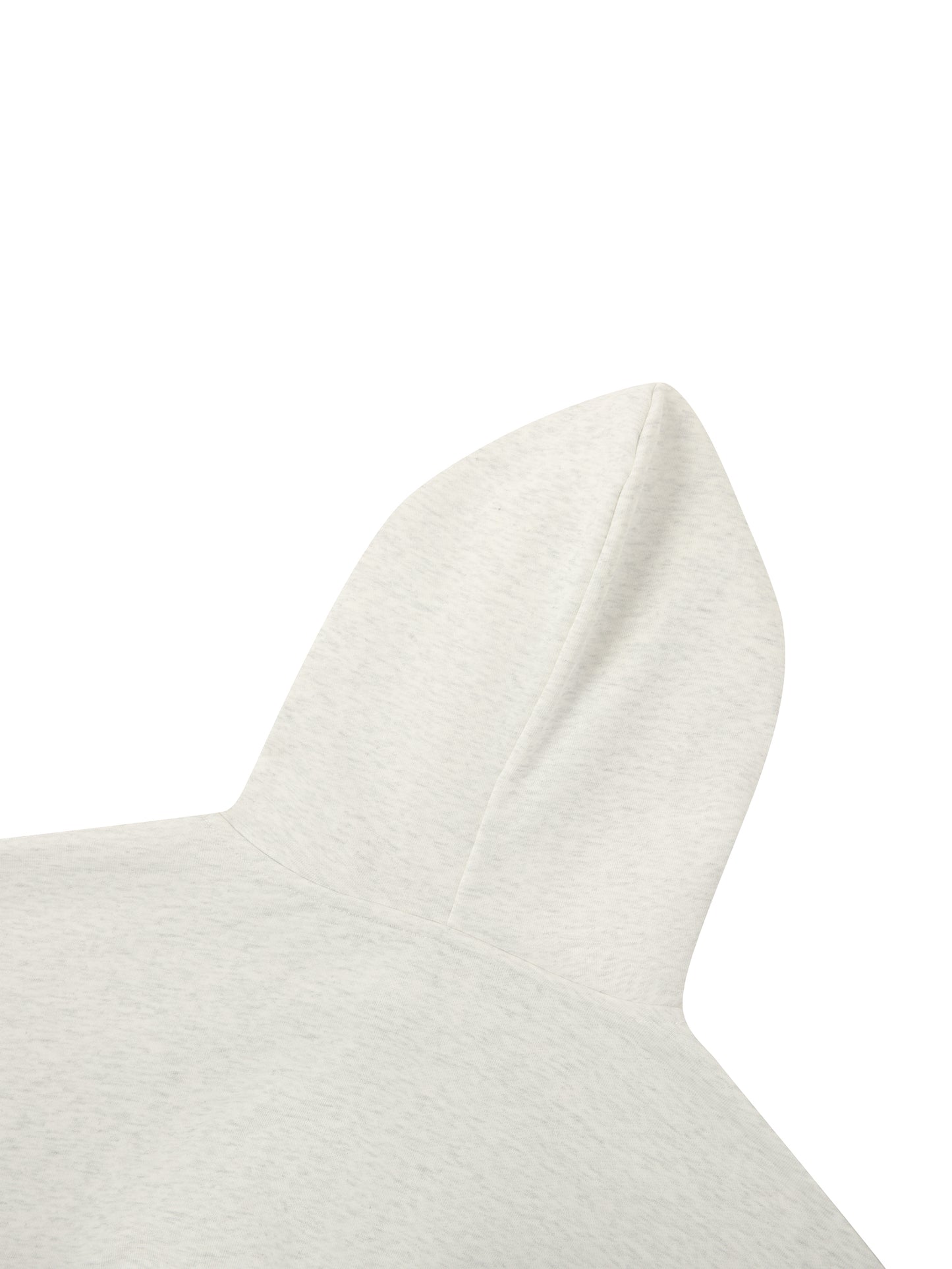 Essential Cropped Zip-Up Hoodie