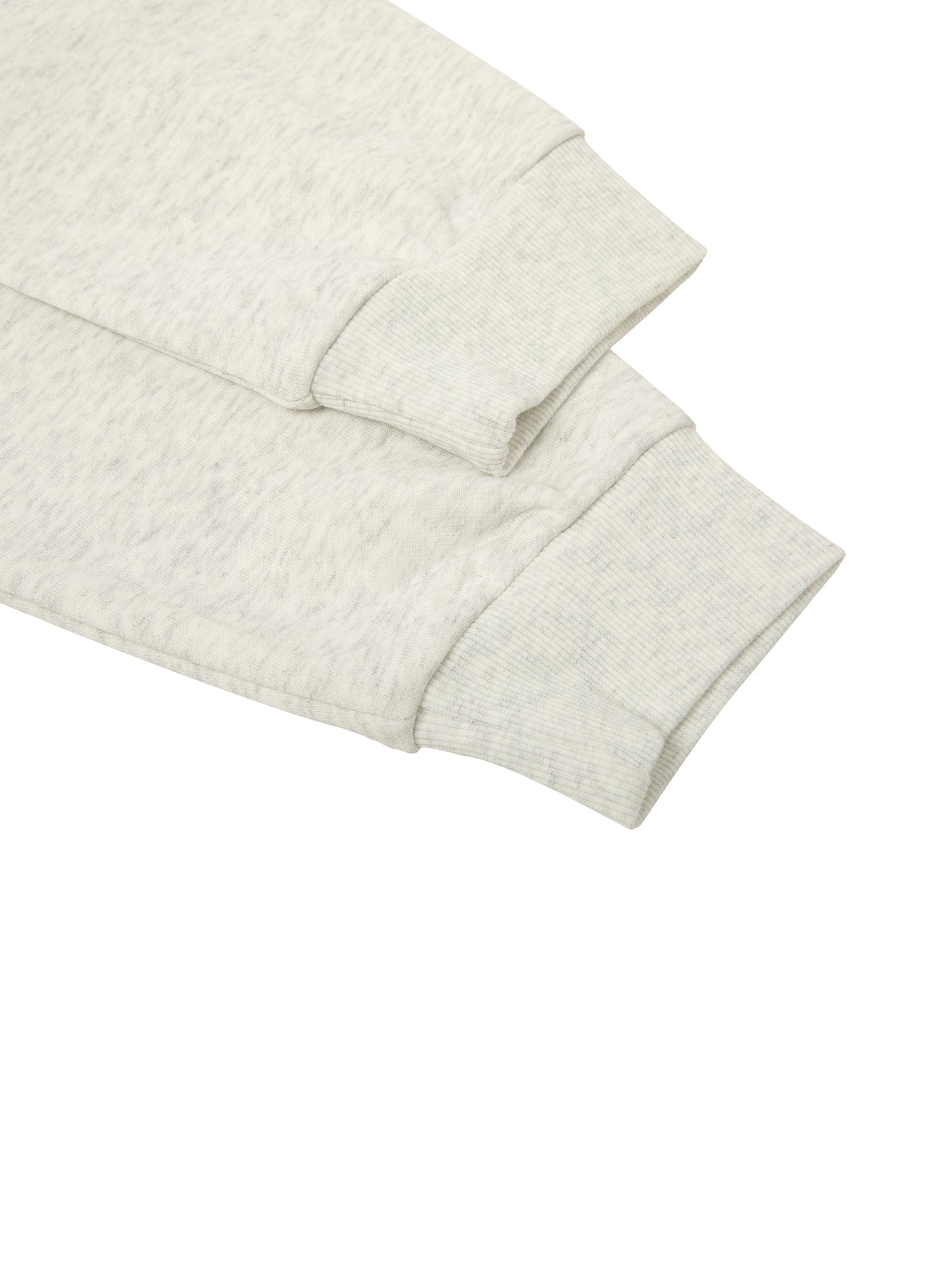 Essential Cropped Zip-Up Hoodie