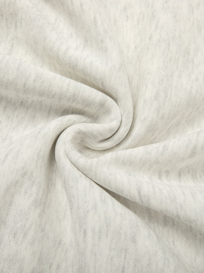 Essential Cropped Zip-Up Hoodie