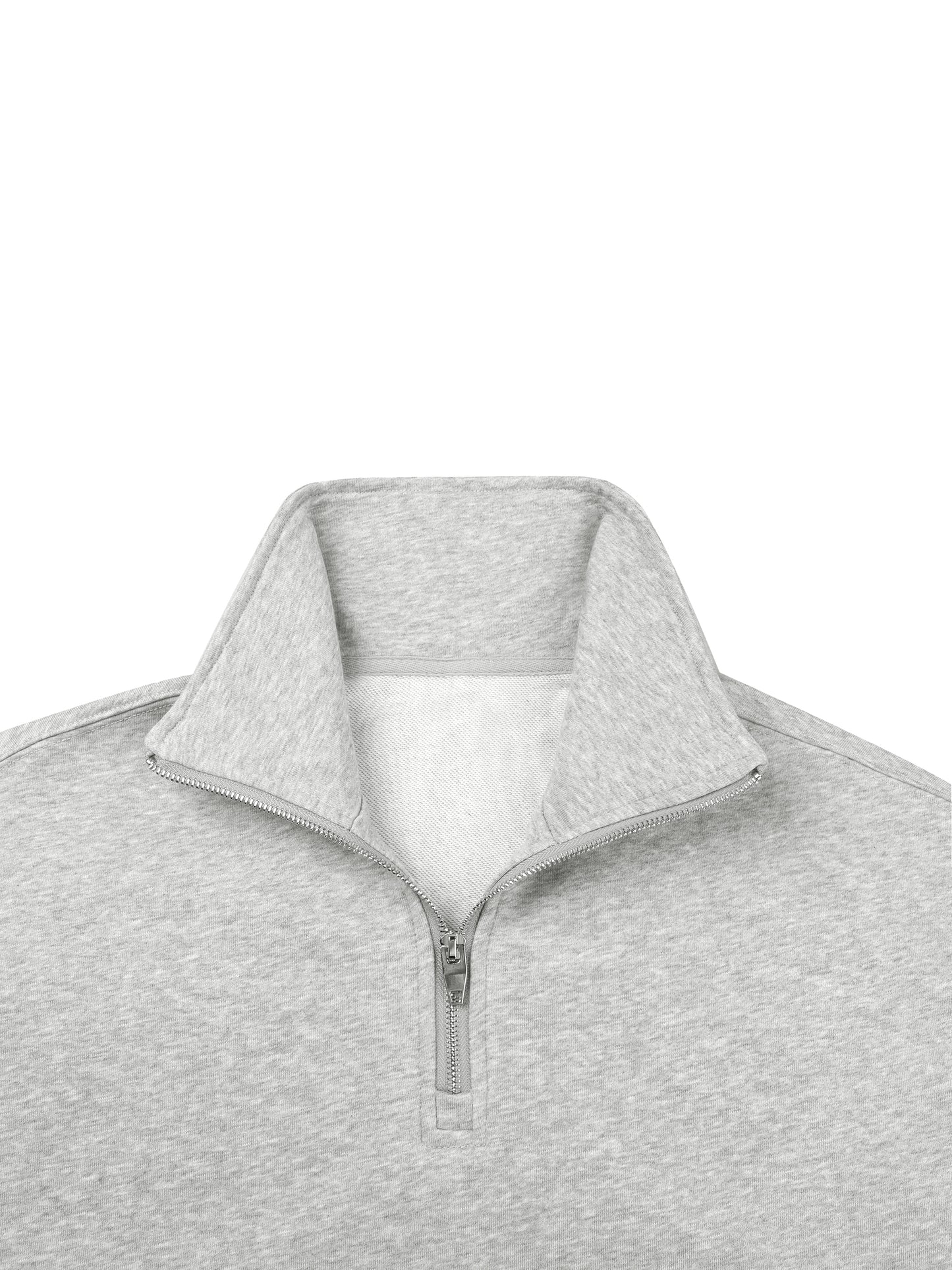 Levo Quarter-Zip Drop Shoulder Sweatshirt with Real Madrid logo