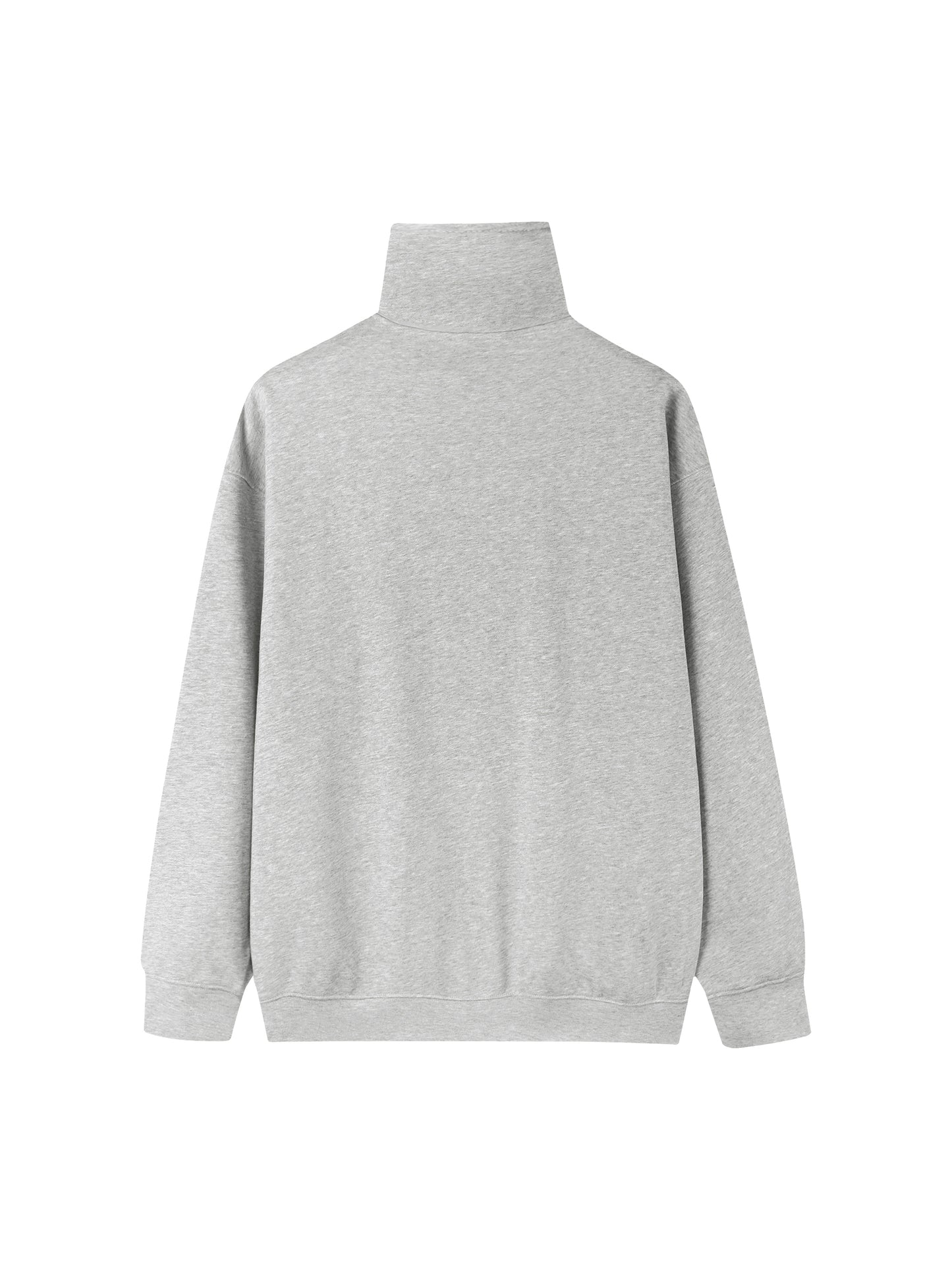 Levo Quarter-Zip Drop Shoulder Sweatshirt with Real Madrid logo